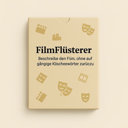 filmspiel kartenspiel

tabu spiel filme

film quiz partyspiel

filme erraten spiel

filmabend spiele

partyspiel für filmfans

kartenspiel filme raten

film tabu kartenspiel

filmspiel für erwachsene

film party spiel

Das ultimative Tabu-Spiel für Filmfans

Wer errät die meisten Filme? Das Partyspiel für echte Cineasten

Perfekt für Filmabende und Partys: Filme erraten im Tabu-Style

Mehr als ein Quiz: Das Filmspiel mit Tabu-Feeling

Für alle, die Filme lieben – und gewinnen wollen

